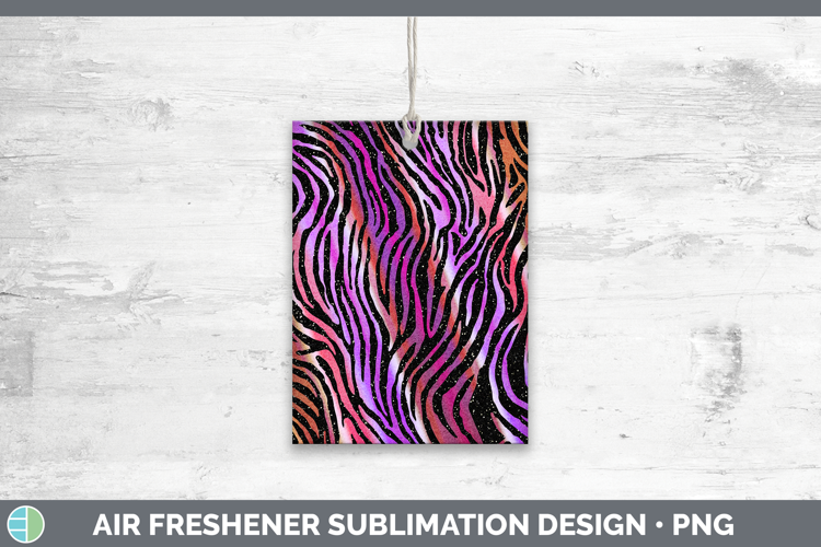 Animal Zebra Print Air Freshener Sublimation Car Freshener D