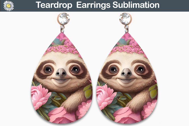thumbnail image 2 of 925 Sterling Silver Cute Sloth Stud Earrings For Girls - Hanging Tree Design In Box 2 of 5