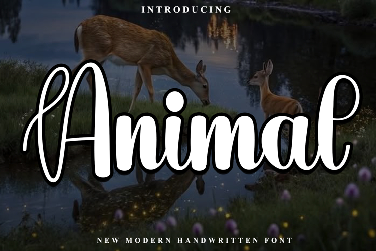 Animal Font Image 15