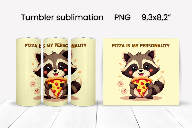 Funny animal food tumbler | Sarcastic quotes animal tumbler