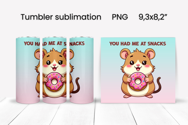 Funny animal food tumbler | Sarcastic quotes animal tumbler