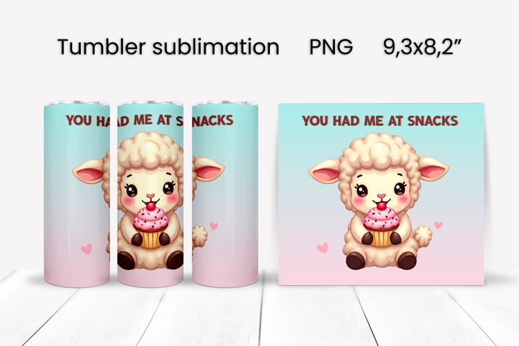 Funny animal food tumbler | Sarcastic quotes animal tumbler