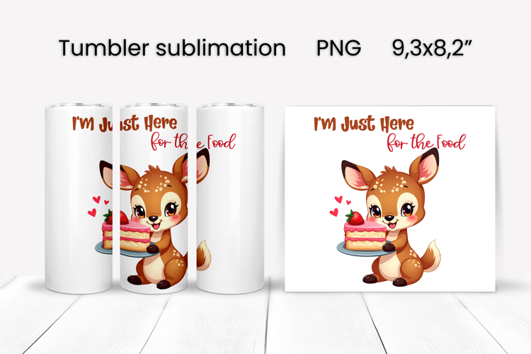 Funny animal food tumbler | Sarcastic quotes animal tumbler