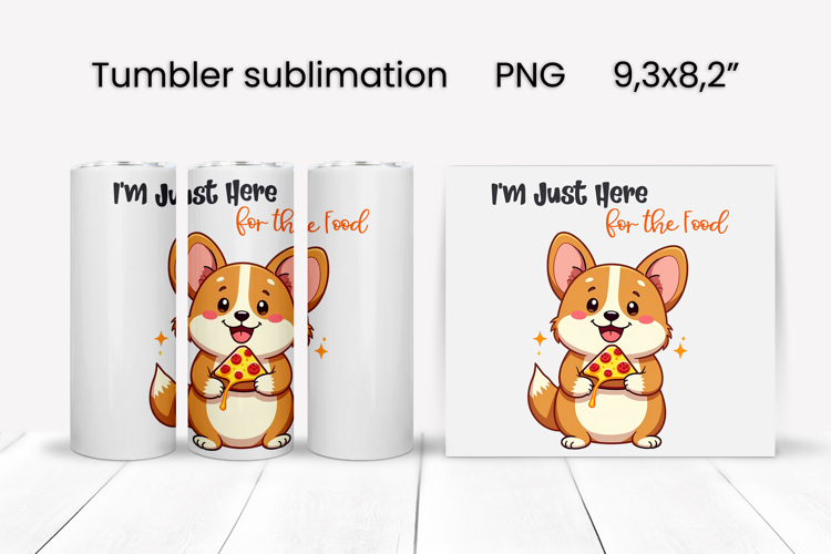 Funny animal food tumbler | Sarcastic quotes animal tumbler