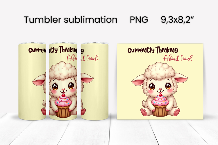 Funny animal food tumbler | Sarcastic quotes animal tumbler