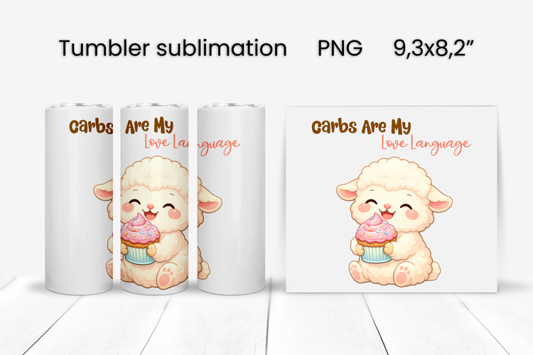 Funny animal food tumbler | Sarcastic quotes animal tumbler