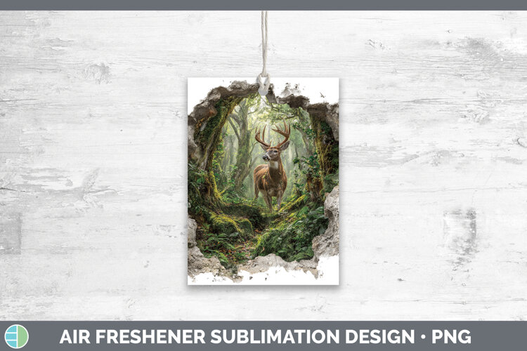 GorgeousAnimals 3D Hole Air Freshener design.