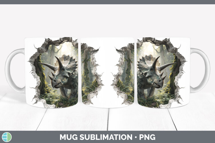 GorgeousAnimals 3D Hole Mug Wrap design.