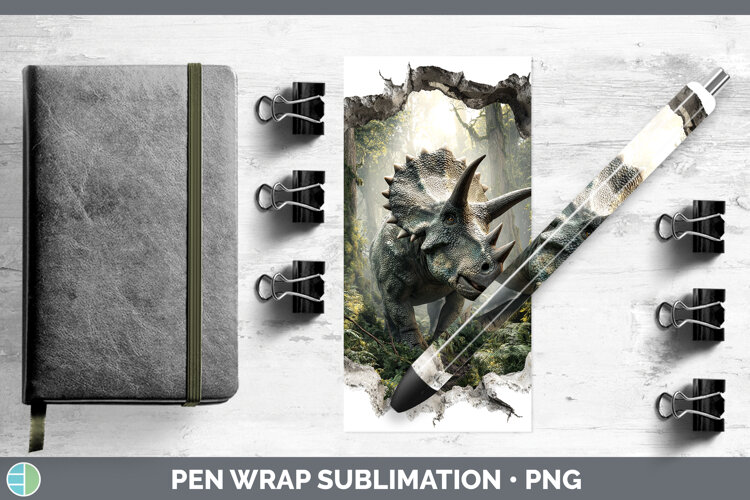GorgeousAnimals 3D Hole Pen Wrap design.