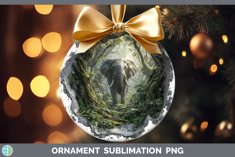 GorgeousAnimals 3D Hole Ornament design.