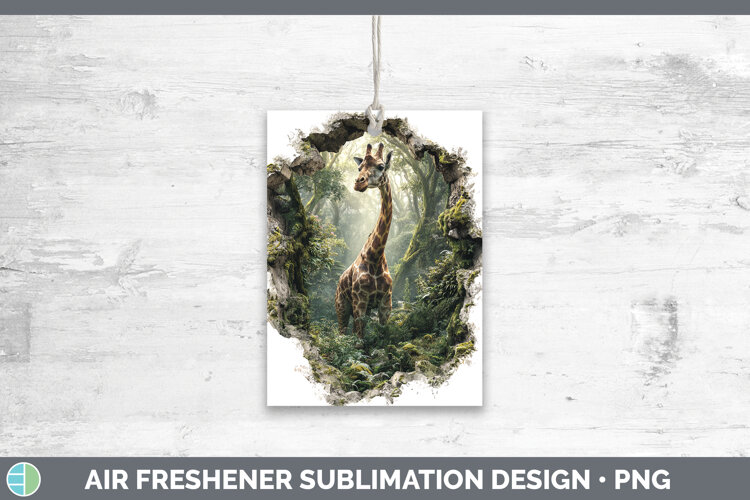GorgeousAnimals 3D Hole Air Freshener design.