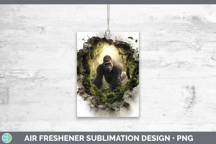 GorgeousAnimals 3D Hole Air Freshener design.