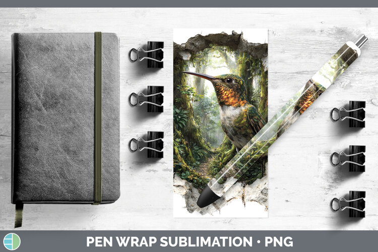 GorgeousAnimals 3D Hole Pen Wrap design.