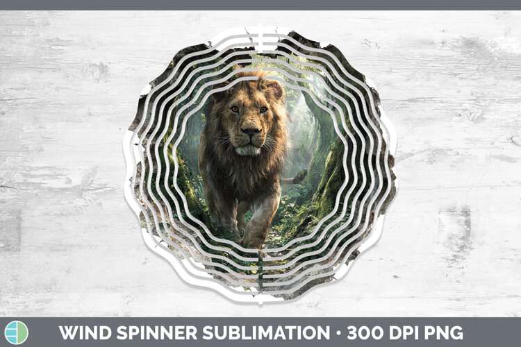 GorgeousAnimals 3D Hole Wind Spinner design.