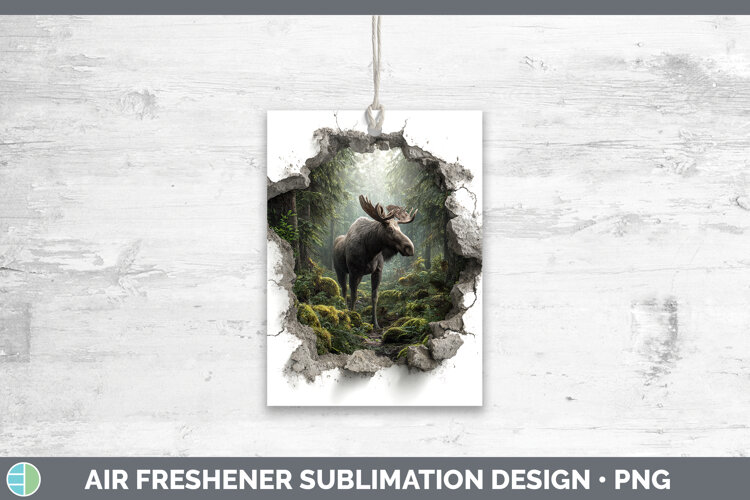 GorgeousAnimals 3D Hole Air Freshener design.