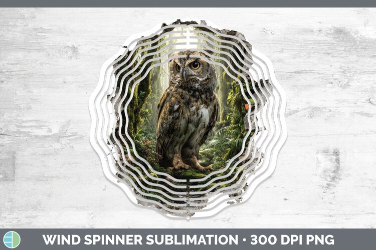 GorgeousAnimals 3D Hole Wind Spinner design.