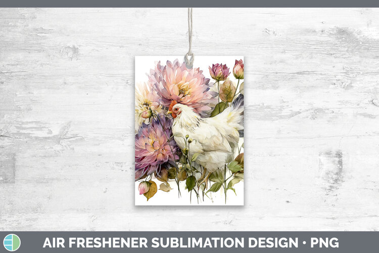 GorgeousAnimals Autumn Floral Air Freshener design.