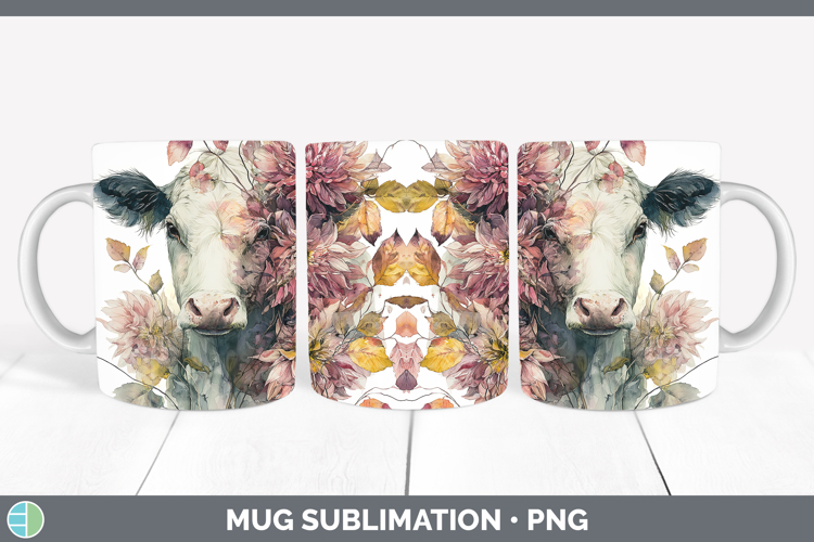 Cow Sublimation Designs Image 9