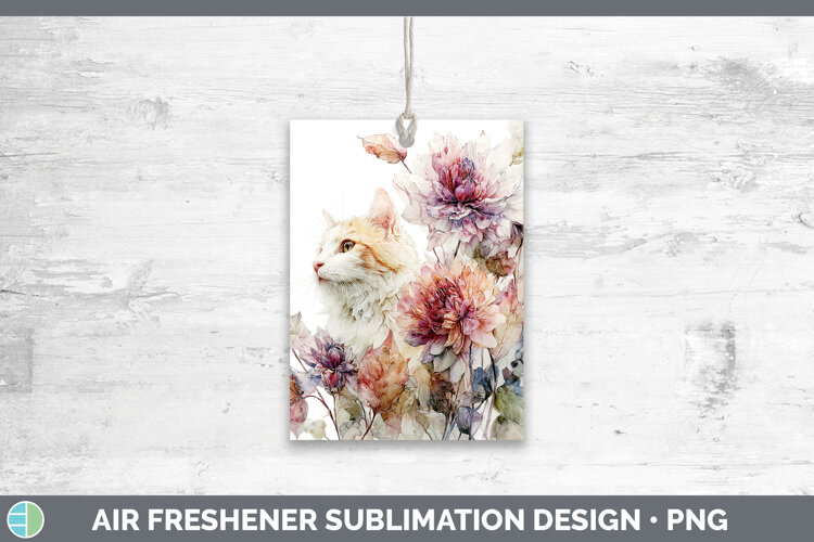 GorgeousAnimals Autumn Floral Air Freshener design.