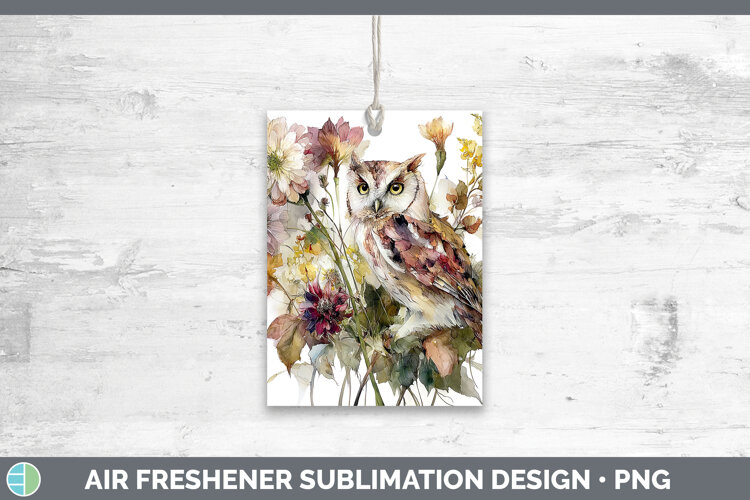 GorgeousAnimals Autumn Floral Air Freshener design.