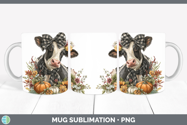 Cow Sublimation Designs Image 10