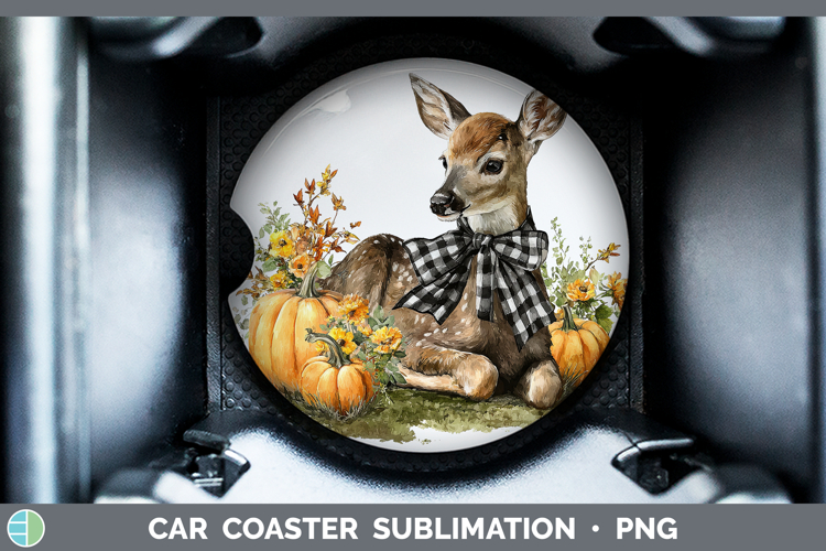 Car Coaster Sublimation Designs Image 4