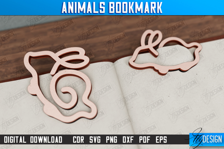 Bunny Bookmark | Paperclip | Book Marker | Page Holder | CNC