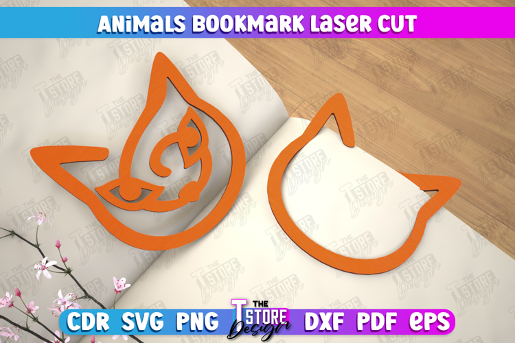 Cat Bookmark | Book Marker | Page Holder | Paperclip | CNC