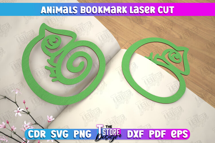 Chameleon Bookmark | Book Marker | Page Holder | Paperclip example image 1