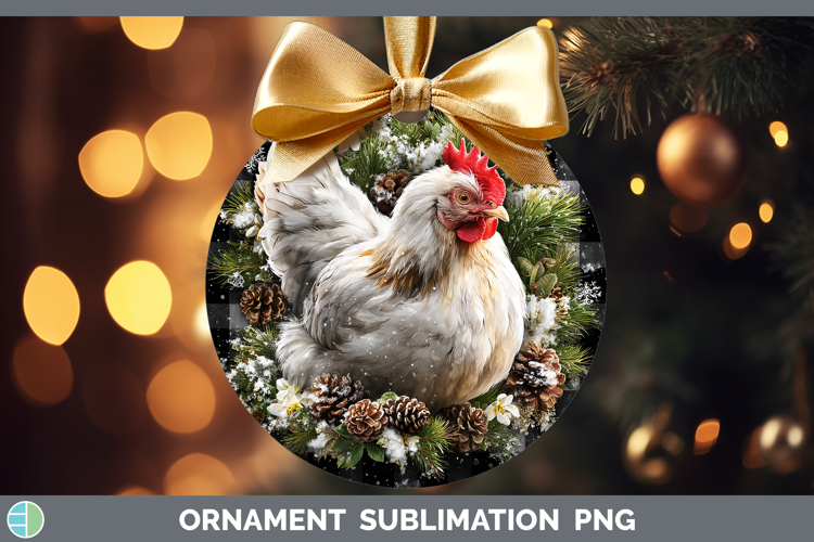 Christmas Ornament Sublimation Designs Image 2