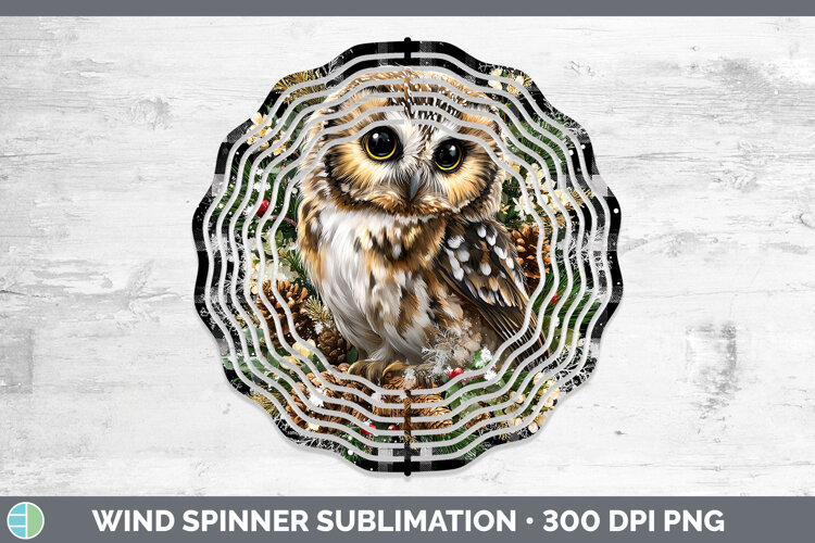 GorgeousAnimals Checker Christmas Wind Spinner design.