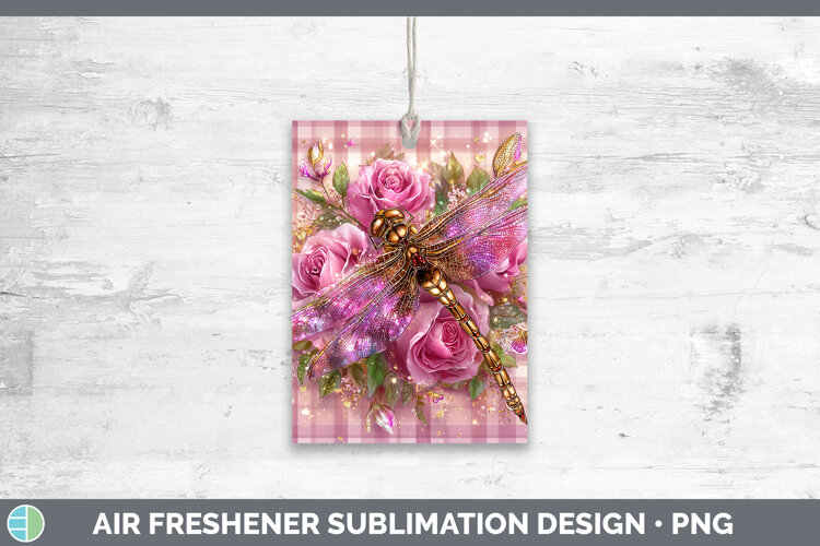 GorgeousAnimals Checker Valentine Air Freshener design.
