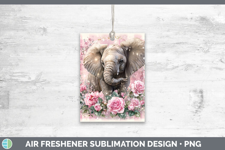 GorgeousAnimals Checker Valentine Air Freshener design.