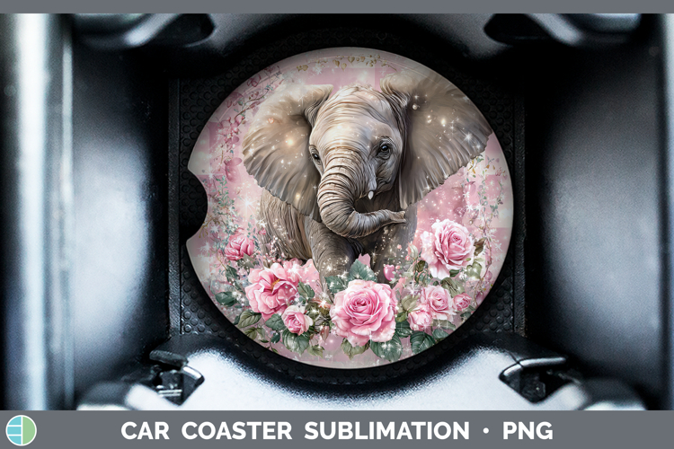 Car Coaster Sublimation Designs Image 3
