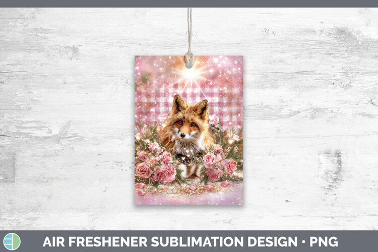 GorgeousAnimals Checker Valentine Air Freshener design.