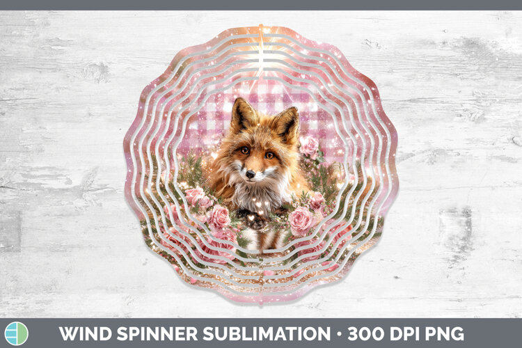 GorgeousAnimals Checker Valentine Wind Spinner design.