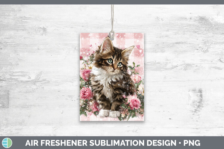 GorgeousAnimals Checker Valentine Air Freshener design.