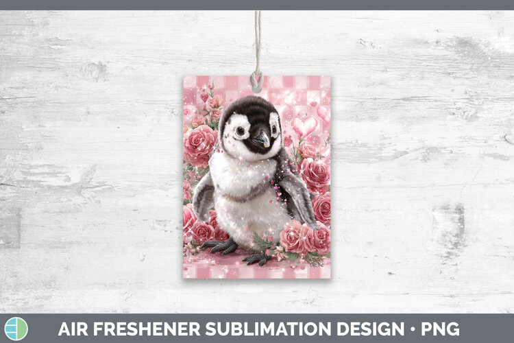 GorgeousAnimals Checker Valentine Air Freshener design.