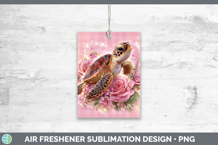GorgeousAnimals Checker Valentine Air Freshener design.