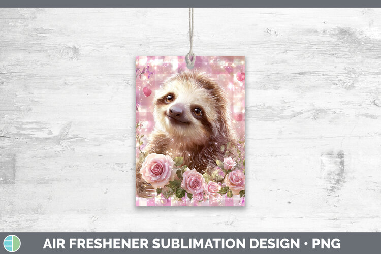 GorgeousAnimals Checker Valentine Air Freshener design.