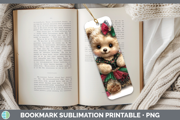 Printable Christmas Bookmark Image 12