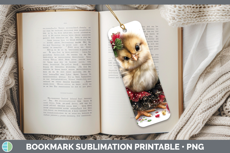 Printable Christmas Bookmark Image 3