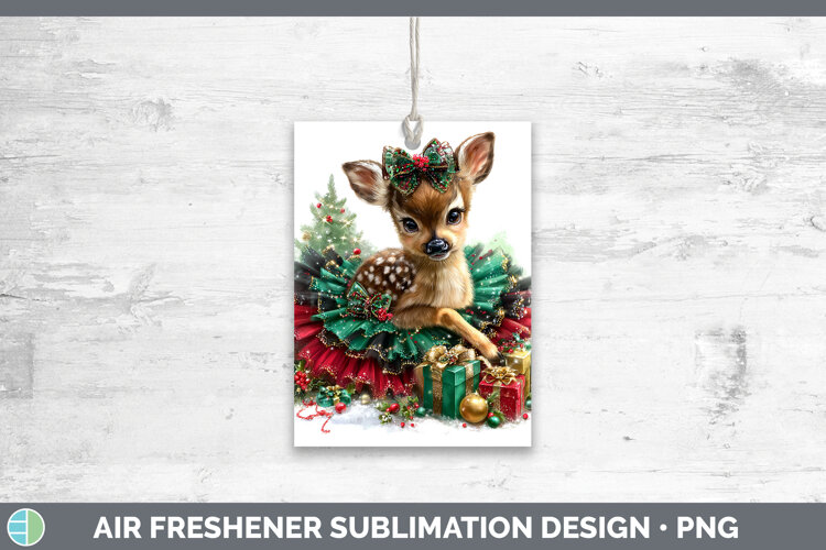GorgeousAnimals Christmas Air Freshener design.