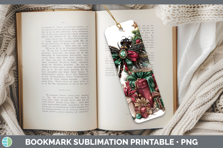 Printable Christmas Bookmark Image 9