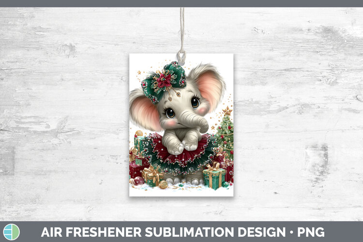 GorgeousAnimals Christmas Air Freshener design.