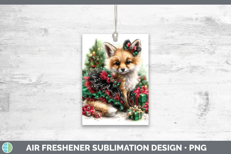 GorgeousAnimals Christmas Air Freshener design.