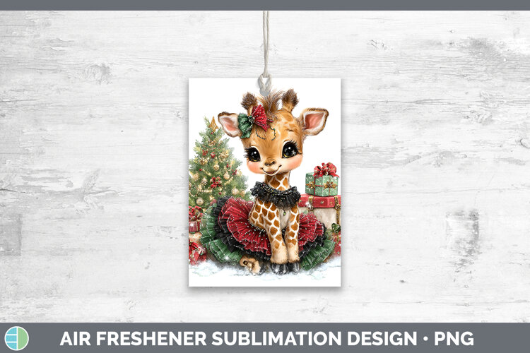 GorgeousAnimals Christmas Air Freshener design.