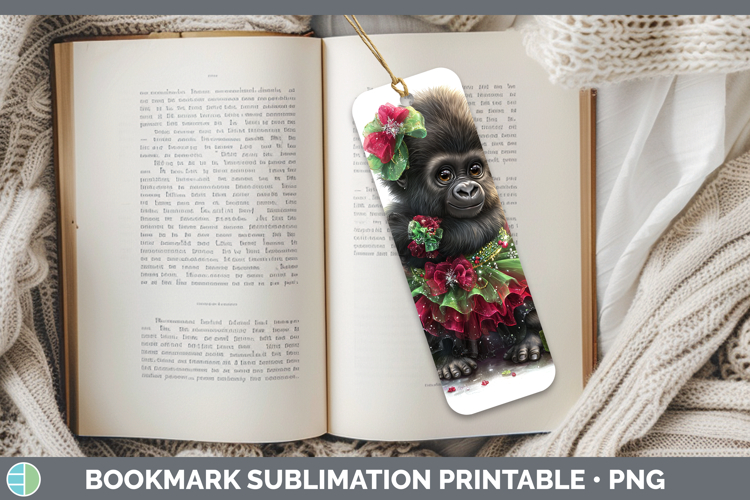 Printable Christmas Bookmark Image 22