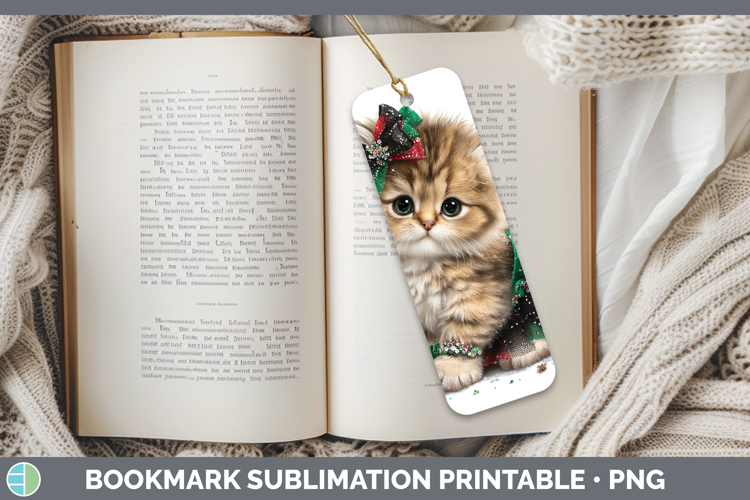 Printable Christmas Bookmark Image 4