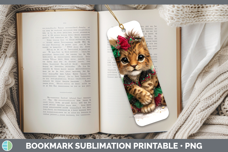 Printable Christmas Bookmark Image 21